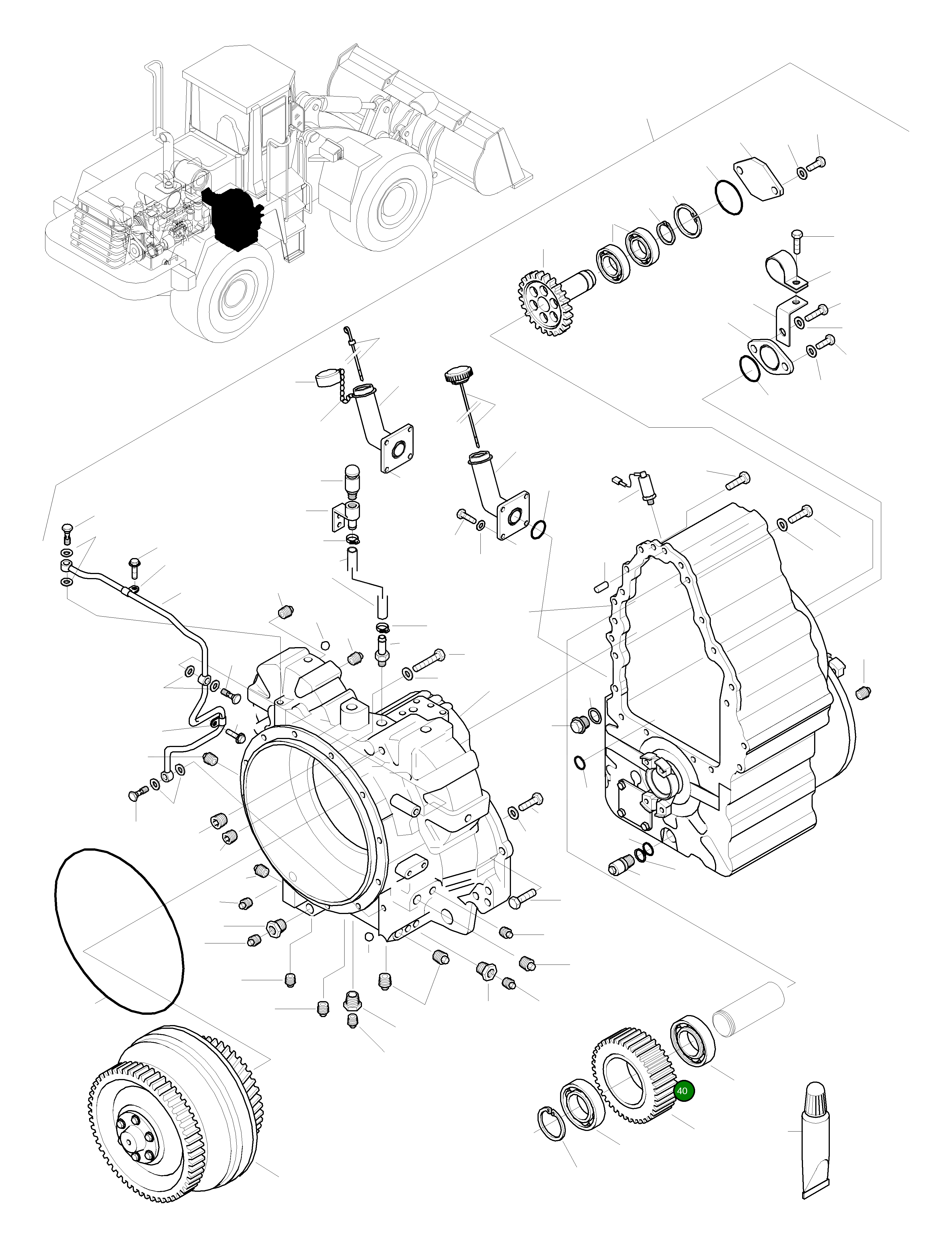 Шестерня 714-12-16620 Komatsu