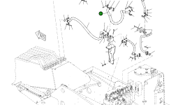 Шланг 20K-970-3230 Komatsu