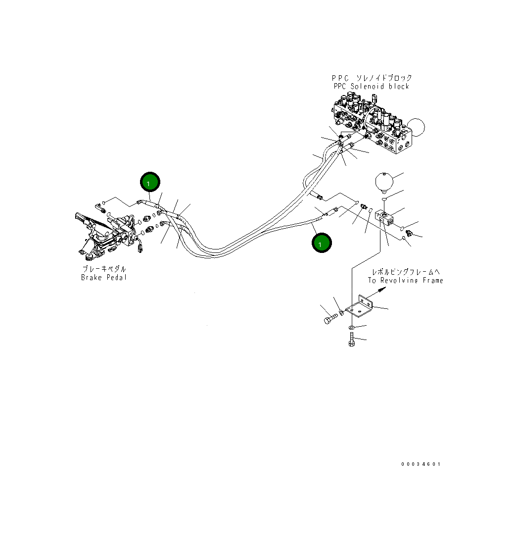 Шланг 02767-00215 Komatsu