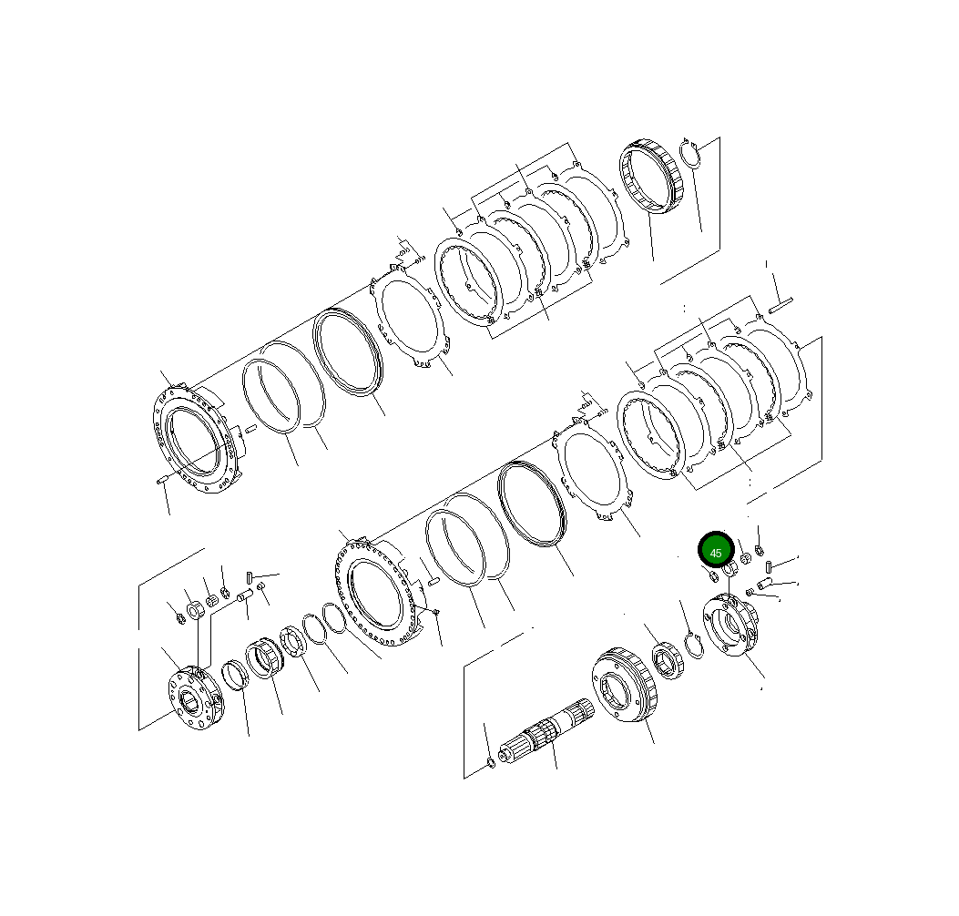 Шестерня 426-15-42450 Komatsu