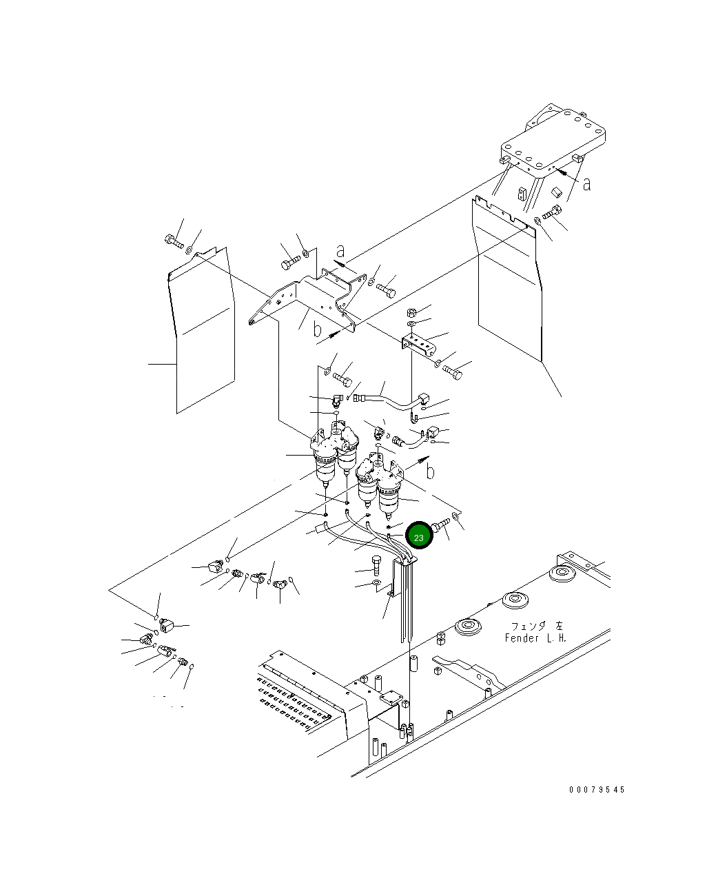 Шланг 07286-00865 Komatsu