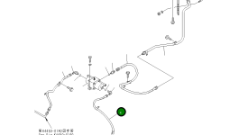 Шланг 07108-30310 Komatsu