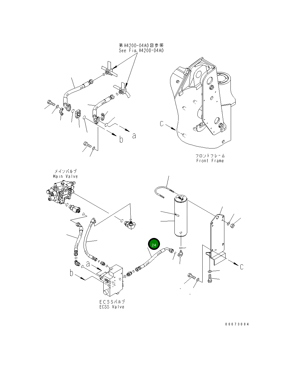 Шланг 02754-005A5 Komatsu