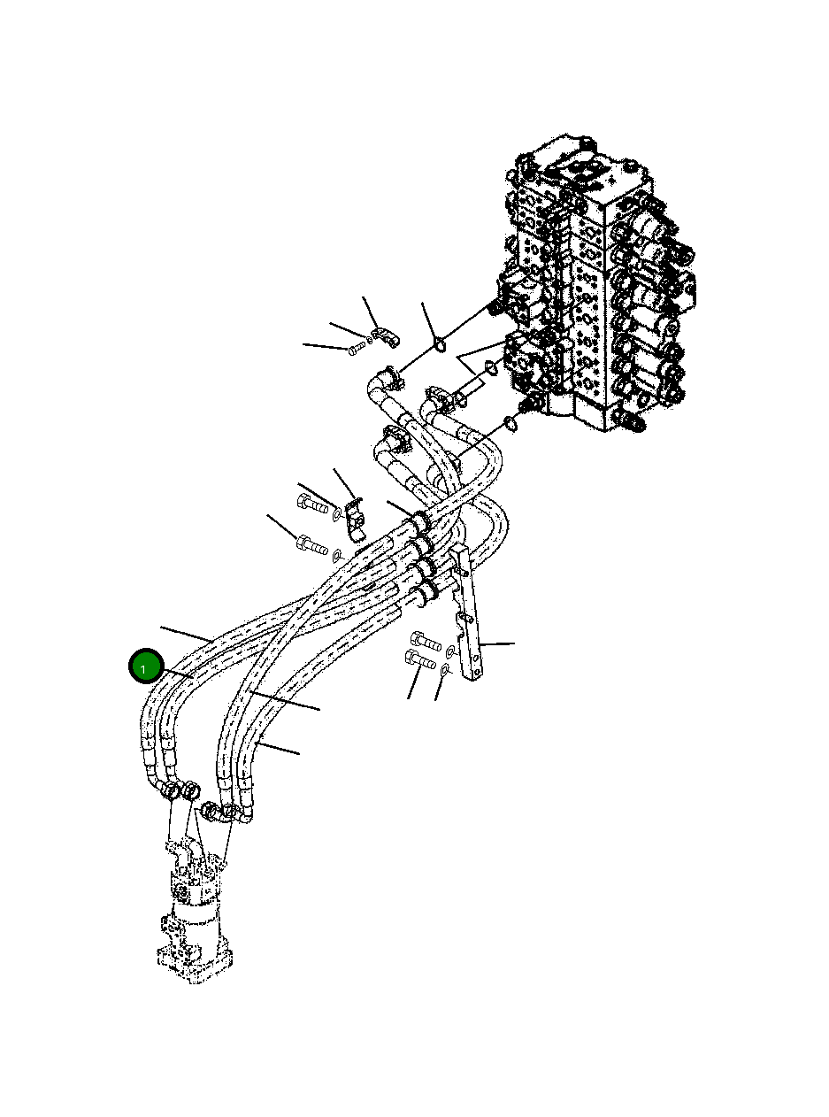 Шланг 206-62-A1720 Komatsu