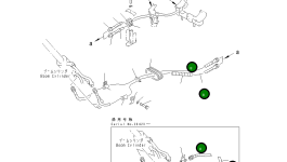 Шланг 20T-62-73560 Komatsu