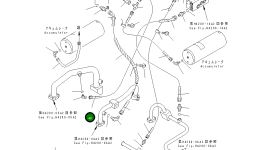 Шланг 07123-00503 Komatsu