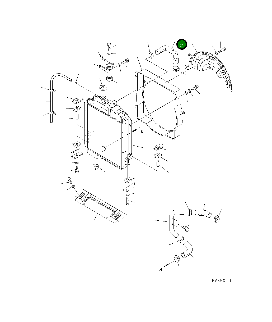 Шланг 104-03-41160 Komatsu