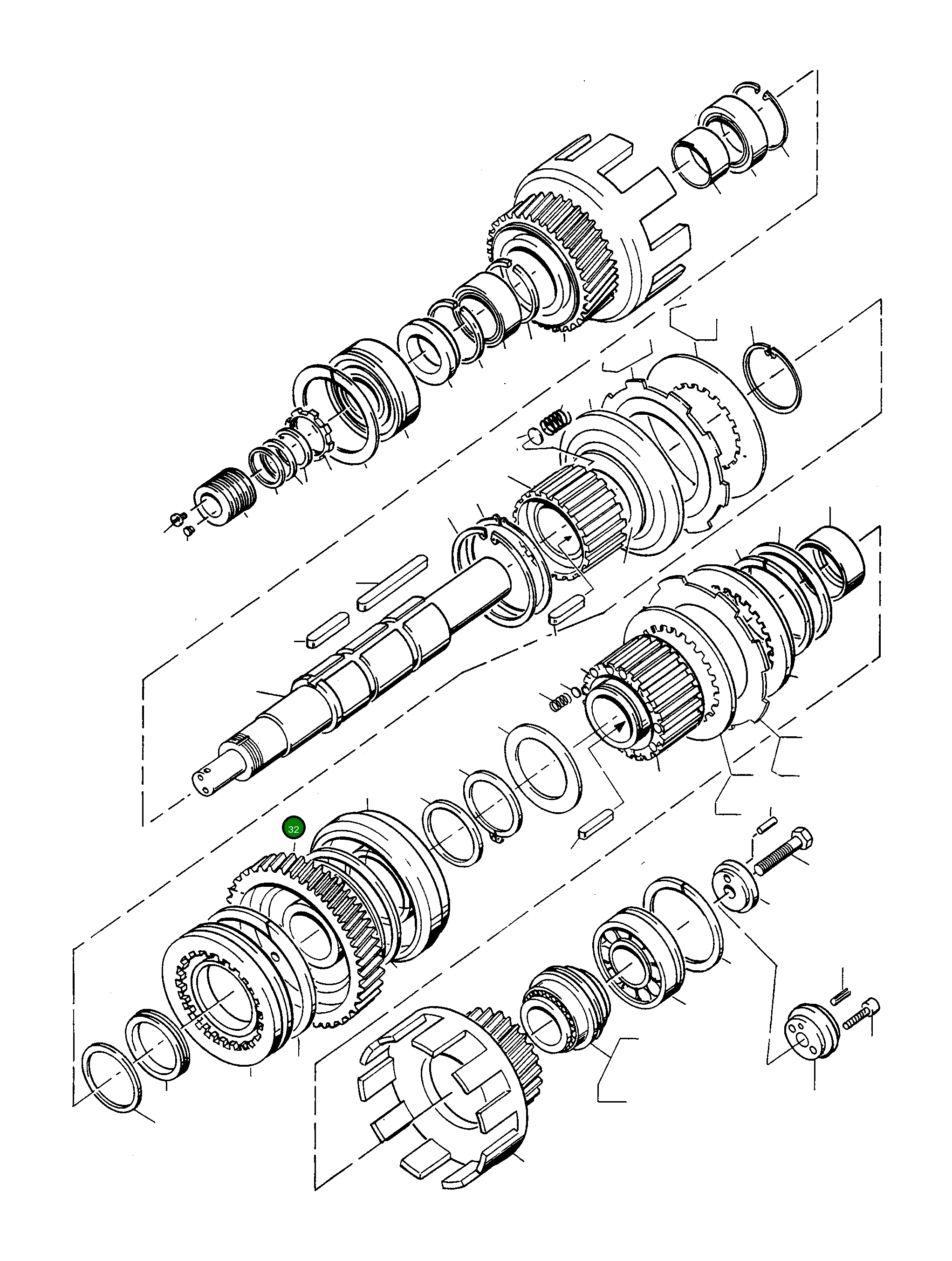 Шестерня 4401277M1 Komatsu
