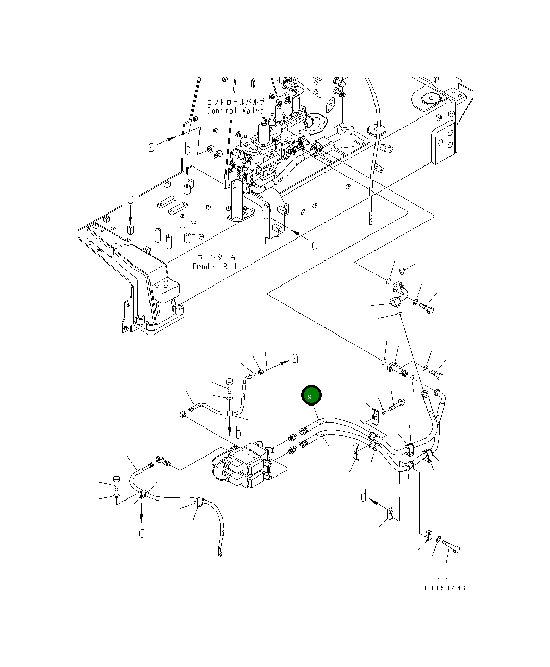 Шланг 02753-00613 Komatsu