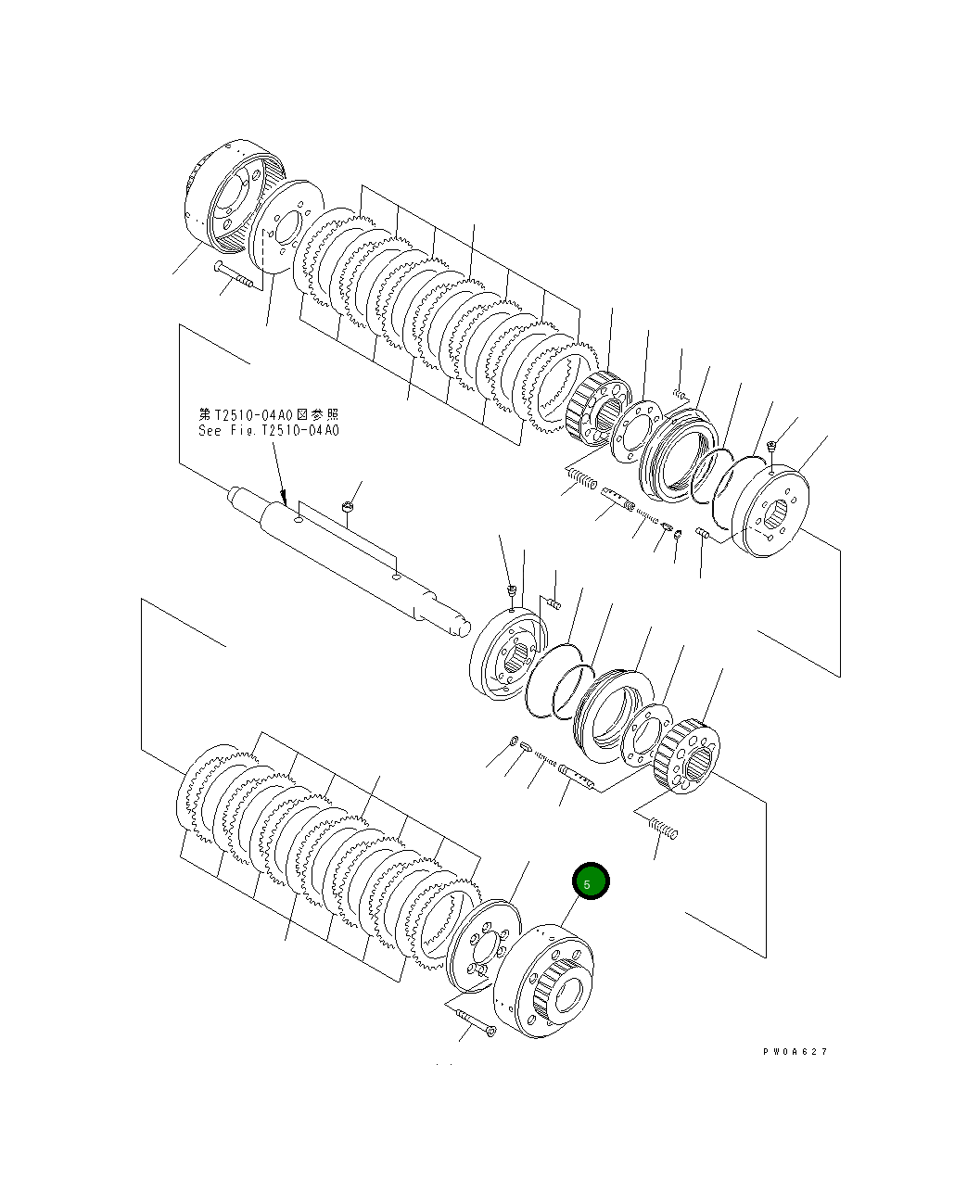 Шестерня 14X-960-2661 Komatsu