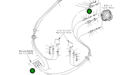 Шланг 07621-00223 Komatsu