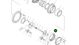 Шестерня 207-27-71151 Komatsu