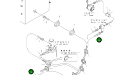 Шланг 07123-00223 Komatsu