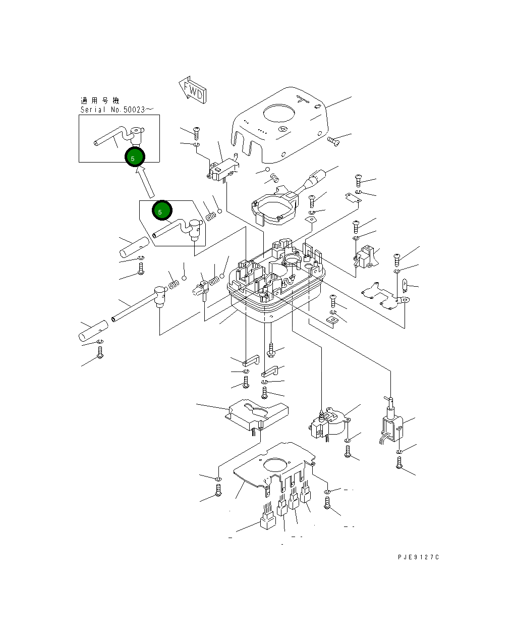 Рычаг, F-R 421-43-26150 Komatsu