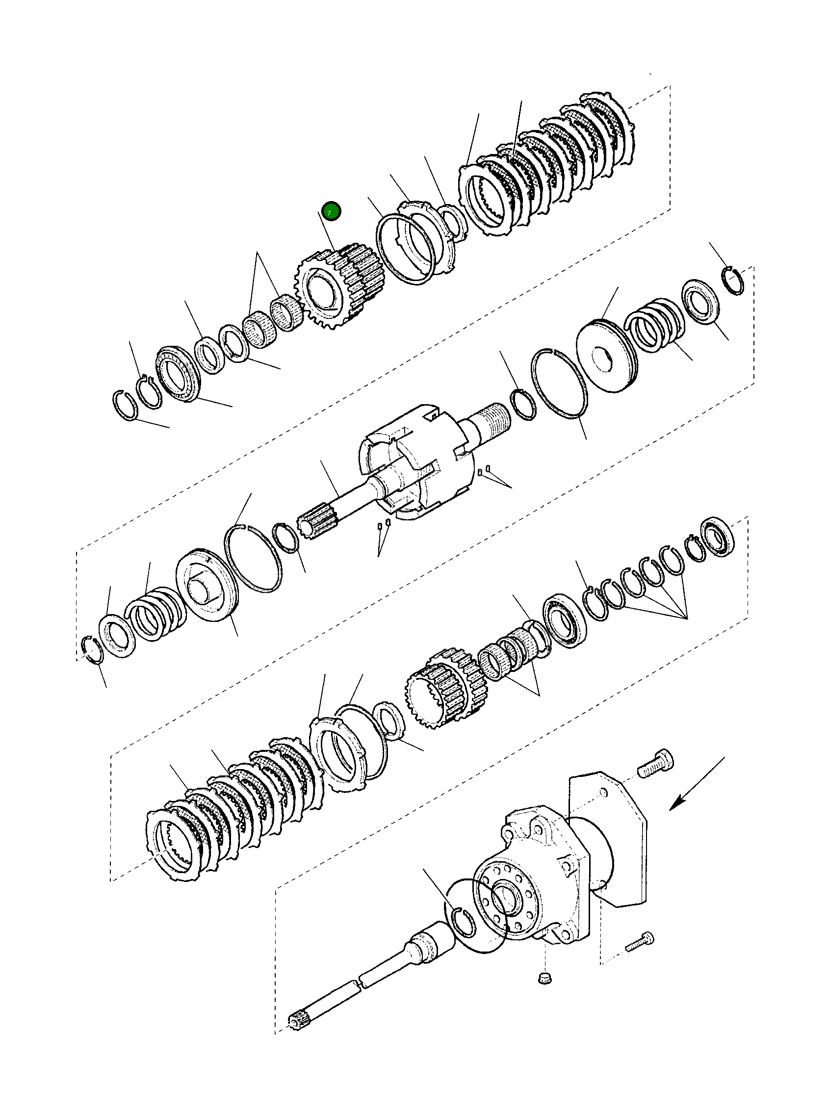 Шестерня CA0138392 Komatsu