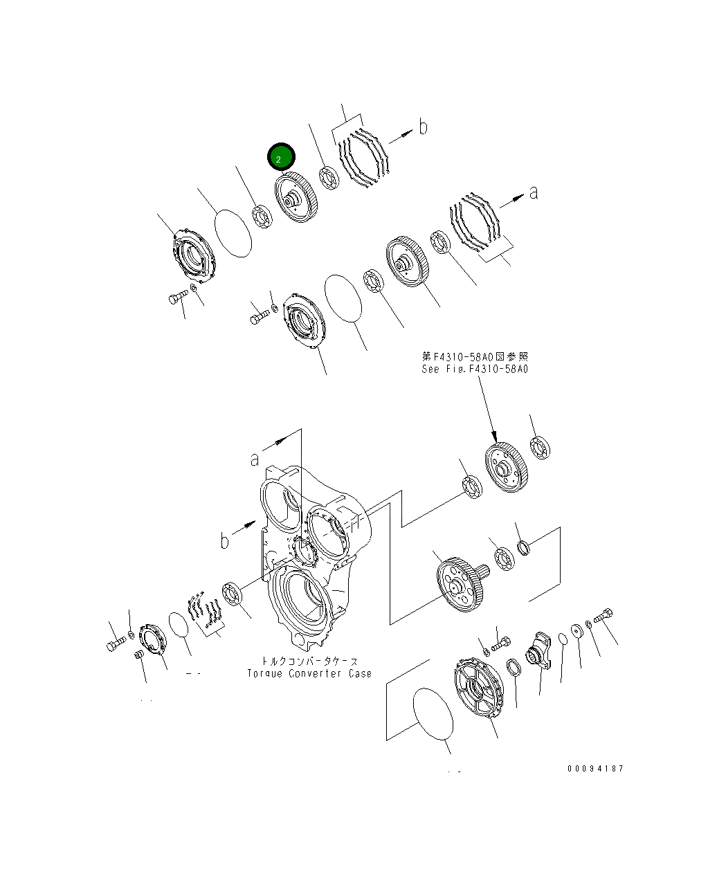 Шестерня 42C-13-15150 Komatsu