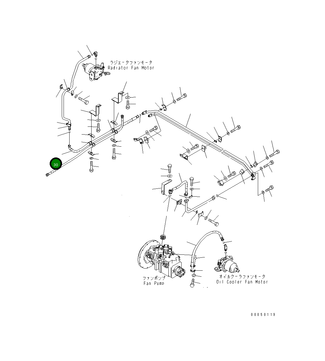 Шланг 02758-00616 Komatsu