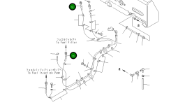 Шланг 07103-A0344 Komatsu