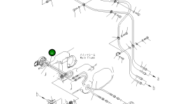 Шланг 195-61-54370 Komatsu