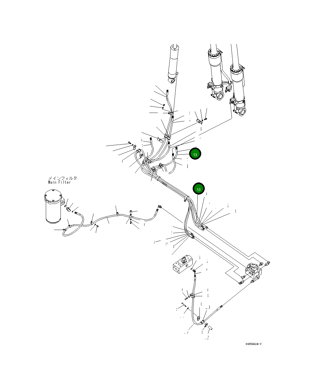 Шланг 02756-00322 Komatsu