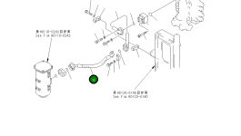 Шланг 07297-11410 Komatsu