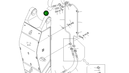 Шланг 07099-21222 Komatsu