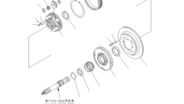 Шестерня 569-15-32410 Komatsu