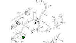 Шланг 154-61-79430 Komatsu