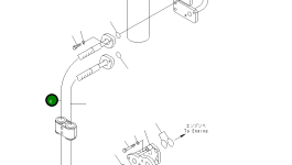 Шланг 209-01-77221 Komatsu