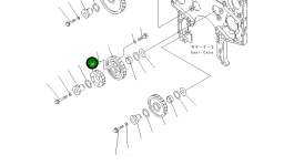 Шестерня 6162-33-6331 Komatsu