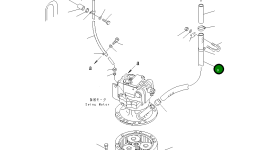 Шланг 07286-02670 Komatsu