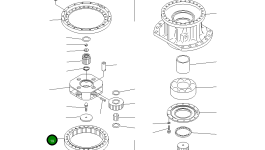 Шестерня 209-26-71160 Komatsu