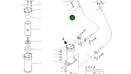 Шланг 17A-49-17281 Komatsu