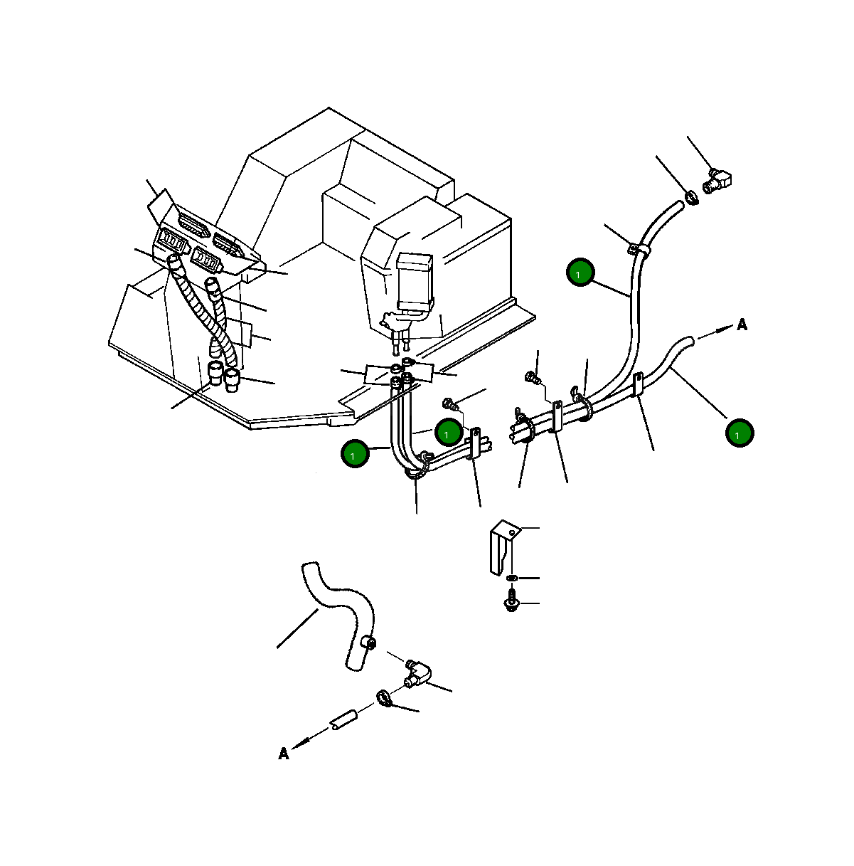 Шланг 09483-10528 Komatsu