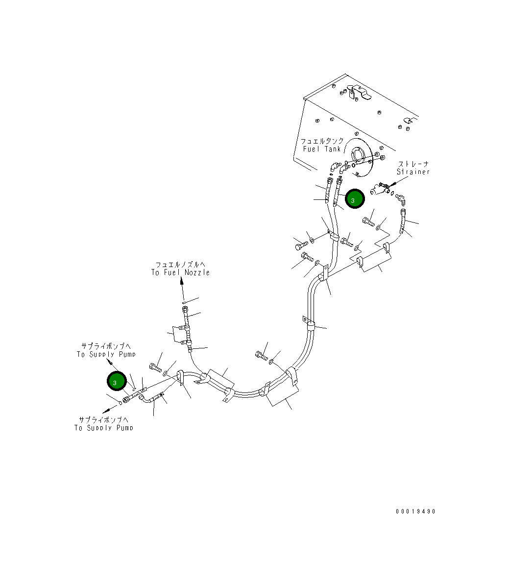 Шланг 14X-04-31270 Komatsu