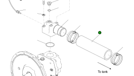 Шланг 20E-62-32730 Komatsu