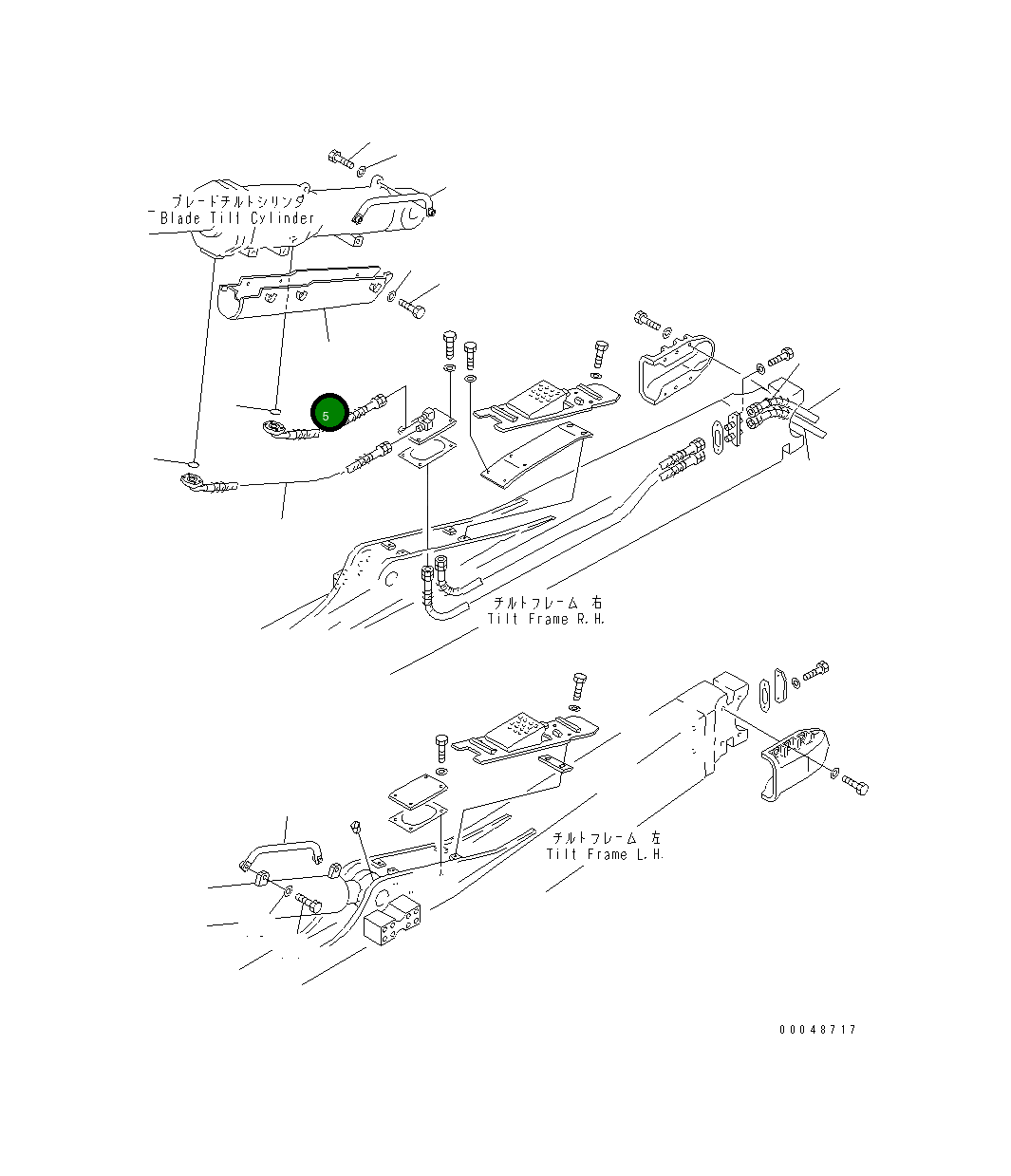 Шланг 195-71-75740 Komatsu
