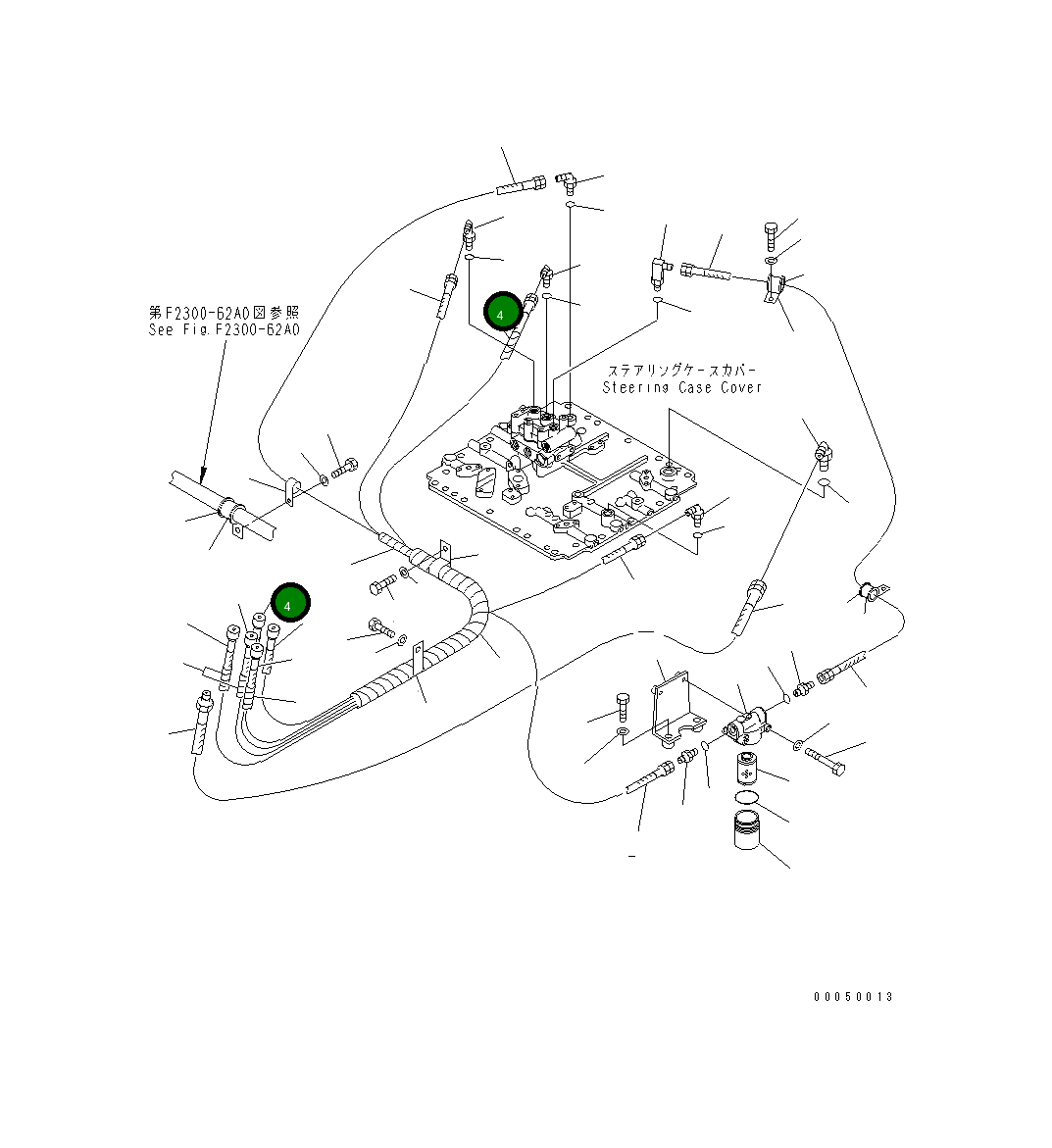 Шланг 134-49-61880 Komatsu