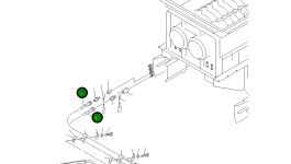 Шланг 07123-00433 Komatsu