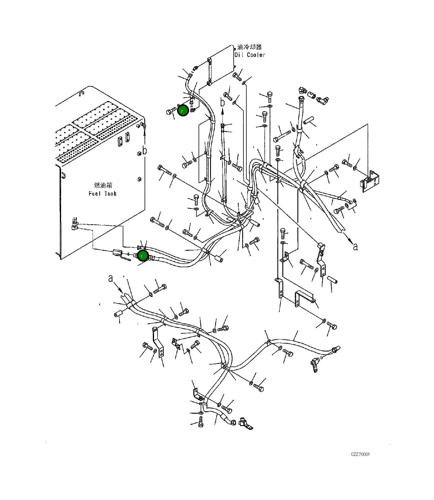 Шланг 02760-00329 Komatsu