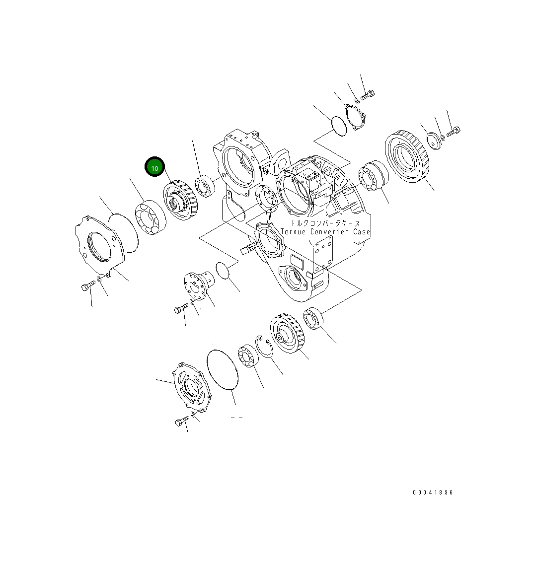 Шестерня 17A-13-44310 Komatsu