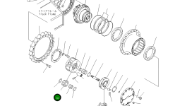 Шестерня 20Y-27-22140 Komatsu