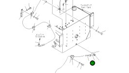 Шланг 02763-00535 Komatsu