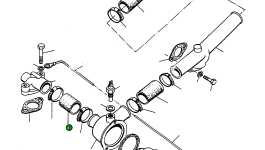 Шланг 1443888X1 Komatsu