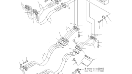 Шланг 07633-30412 Komatsu