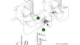 Шланг 07621-10430 Komatsu