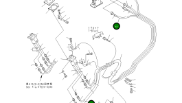 Шланг 20G-62-K7440 Komatsu
