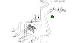 Шланг 12G-X54-2140 Komatsu