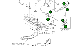 Шланг 02753-00435 Komatsu