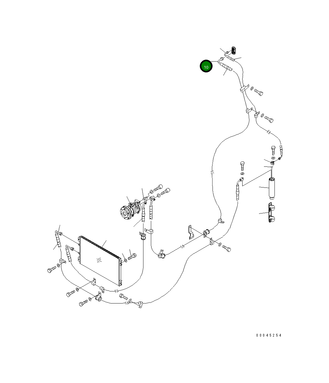 Шланг 14X-Z11-9152 Komatsu